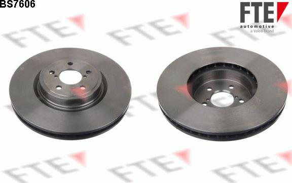 FTE 9071344 - Brake Disc autospares.lv