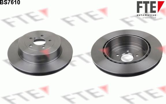 FTE BS7610 - Brake Disc autospares.lv