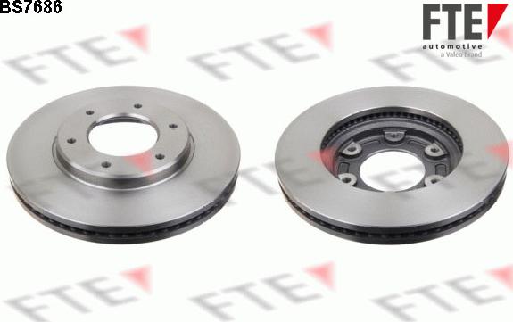 FTE 9071355 - Brake Disc autospares.lv