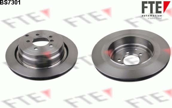 FTE BS7301 - Brake Disc autospares.lv