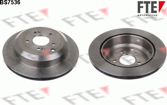 FTE 9071337 - Brake Disc autospares.lv