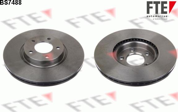 FTE 9071329 - Brake Disc autospares.lv