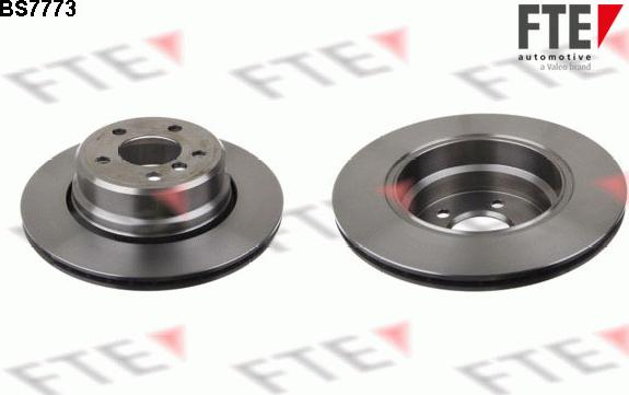 FTE BS7773 - Brake Disc autospares.lv