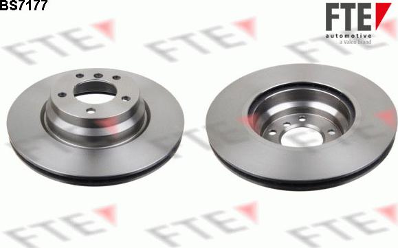 FTE 9071240 - Brake Disc autospares.lv