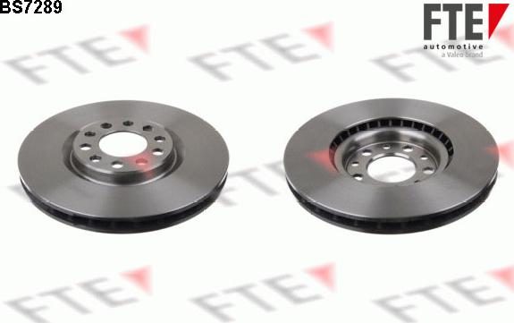 FTE BS7289 - Brake Disc autospares.lv