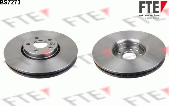 FTE BS7273 - Brake Disc autospares.lv