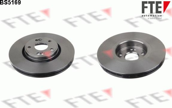 FTE 9071253 - Brake Disc autospares.lv