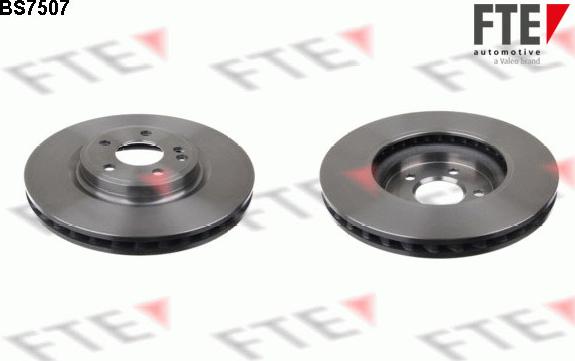 FTE BS7507 - Brake Disc autospares.lv