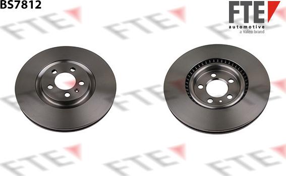 FTE 9071284 - Brake Disc autospares.lv