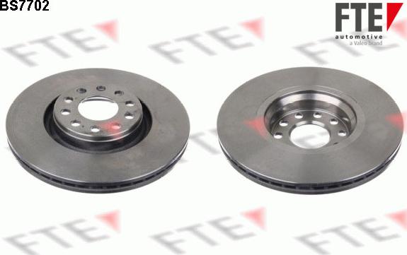 FTE BS7702 - Brake Disc autospares.lv