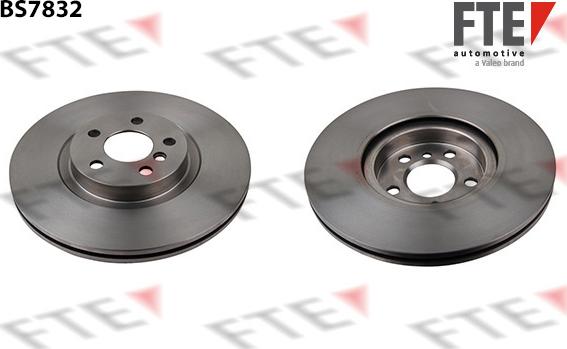 FTE 9071230 - Brake Disc autospares.lv