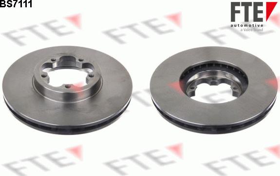 FTE 9071229 - Brake Disc autospares.lv