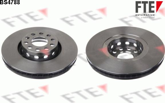 FTE 9071276 - Brake Disc autospares.lv