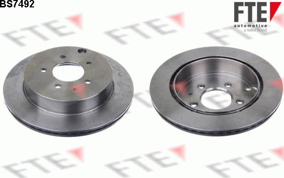 FTE 9072495 - Brake Disc autospares.lv