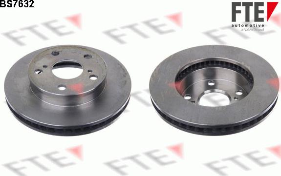 FTE 9072449 - Brake Disc autospares.lv