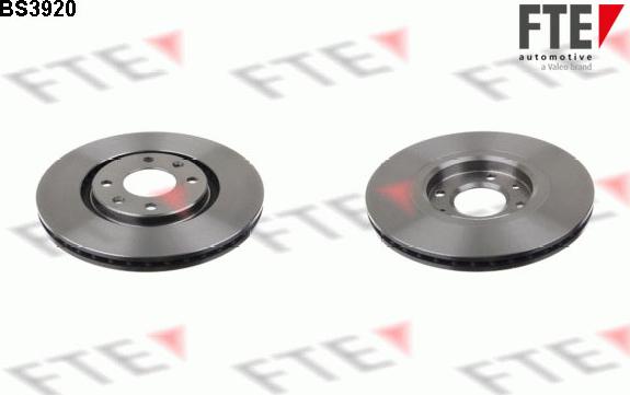 FTE 9072445 - Brake Disc autospares.lv