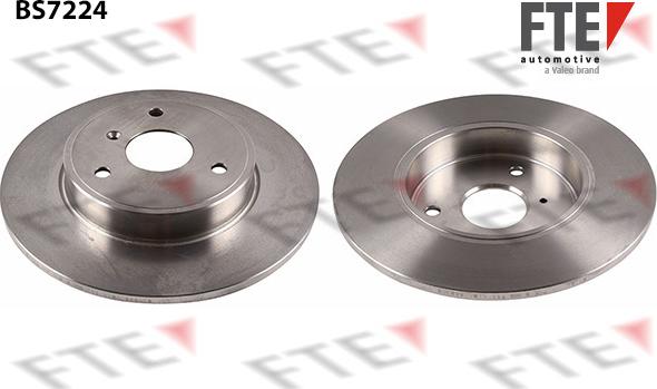 FTE 9072450 - Brake Disc autospares.lv