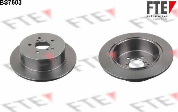 FTE BS7603 - Brake Disc autospares.lv