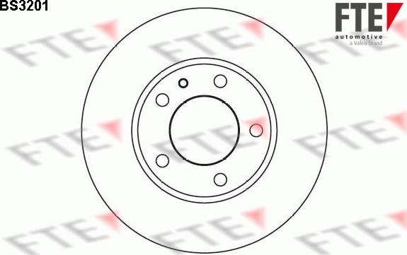 FTE 9072424 - Brake Disc autospares.lv