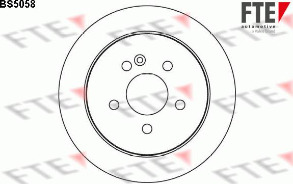 FTE 9072479 - Brake Disc autospares.lv