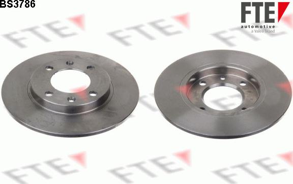 FTE 9072599 - Brake Disc autospares.lv