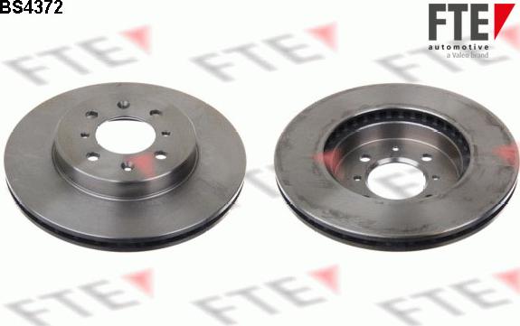 FTE 9072591 - Brake Disc autospares.lv