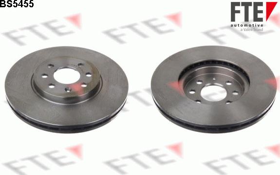 FTE BS5455 - Brake Disc autospares.lv