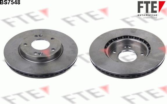 FTE 9072546 - Brake Disc autospares.lv