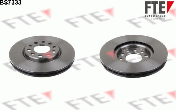 FTE 9072543 - Brake Disc autospares.lv