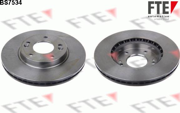 FTE 9072547 - Brake Disc autospares.lv