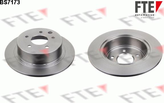 FTE BS7173 - Brake Disc autospares.lv