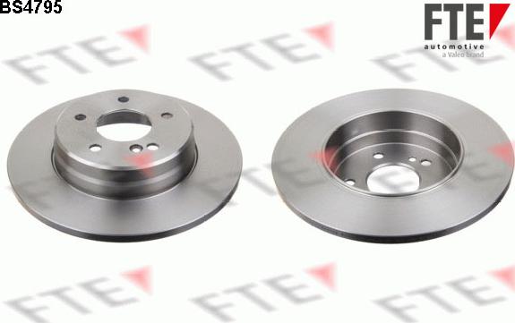 FTE 9072556 - Brake Disc autospares.lv