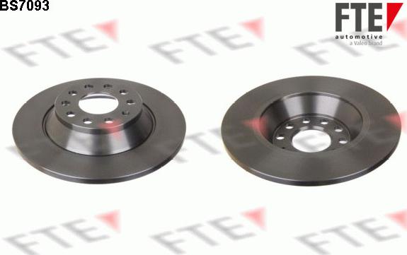 FTE 9072550 - Brake Disc autospares.lv