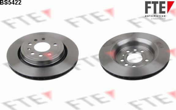 FTE 9072565 - Brake Disc autospares.lv