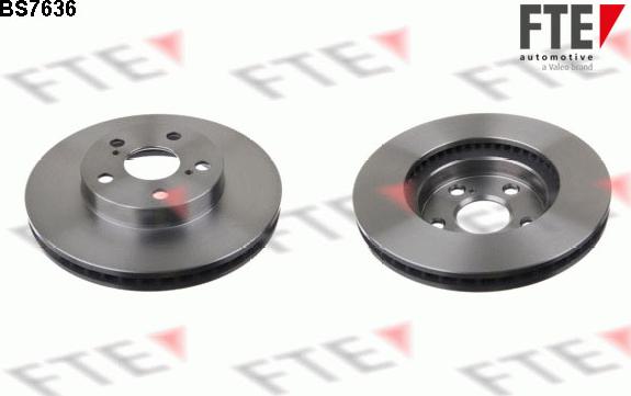 FTE 9072507 - Brake Disc autospares.lv