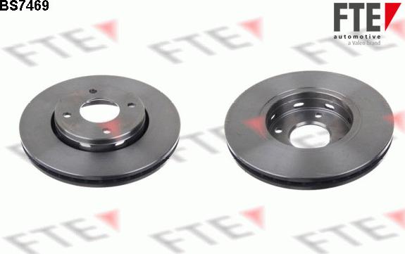 FTE 9072519 - Brake Disc autospares.lv