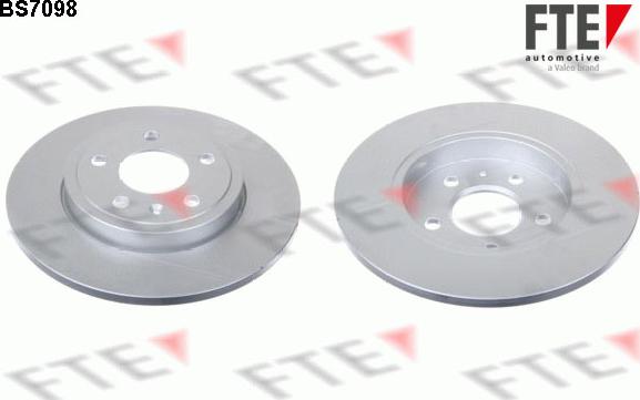 FTE 9072580 - Brake Disc autospares.lv