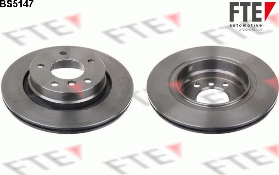 FTE 9072536 - Brake Disc autospares.lv