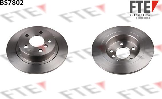 FTE 9072571 - Brake Disc autospares.lv