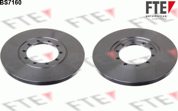 FTE 9072578 - Brake Disc autospares.lv