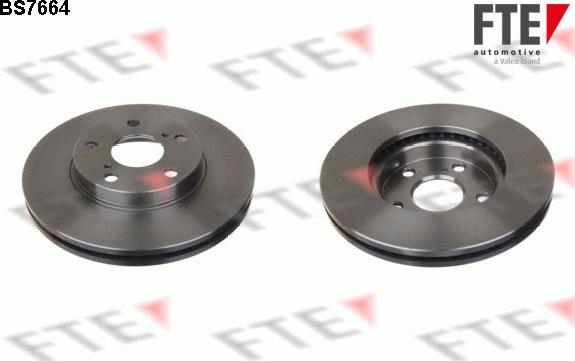 FTE 9072573 - Brake Disc autospares.lv