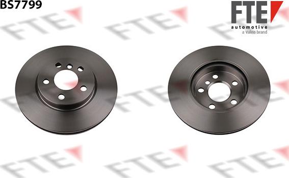 FTE 9072646 - Brake Disc autospares.lv