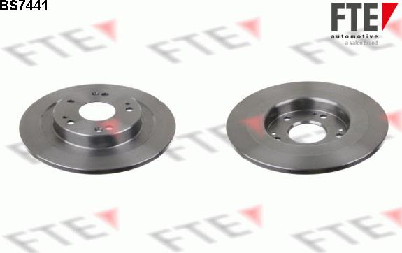 FTE BS7441 - Brake Disc autospares.lv