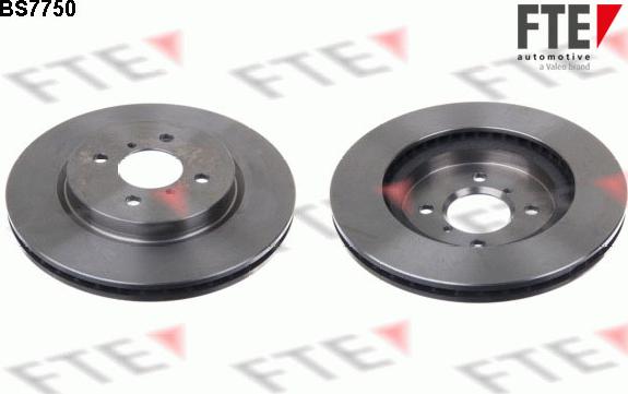 FTE 9072655 - Brake Disc autospares.lv