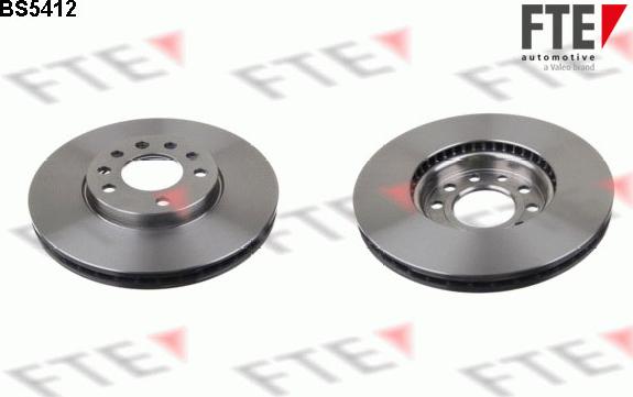 FTE 9072609 - Brake Disc autospares.lv