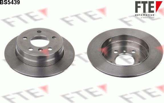 FTE BS5439 - Brake Disc autospares.lv