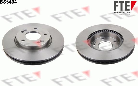 FTE BS5404 - Brake Disc autospares.lv