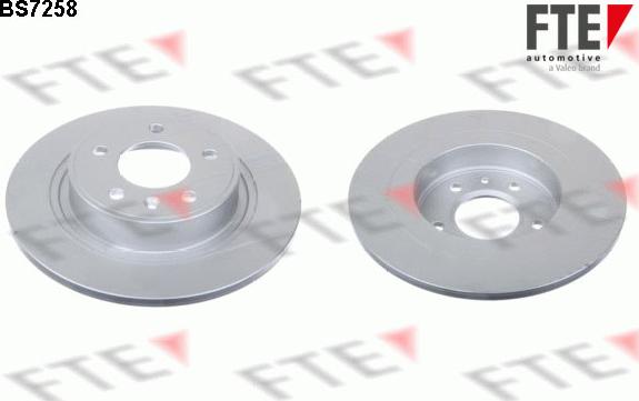 FTE BS7258 - Brake Disc autospares.lv