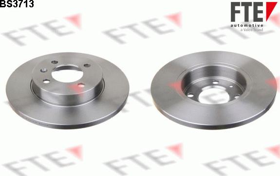 FTE BS3713 - Brake Disc autospares.lv