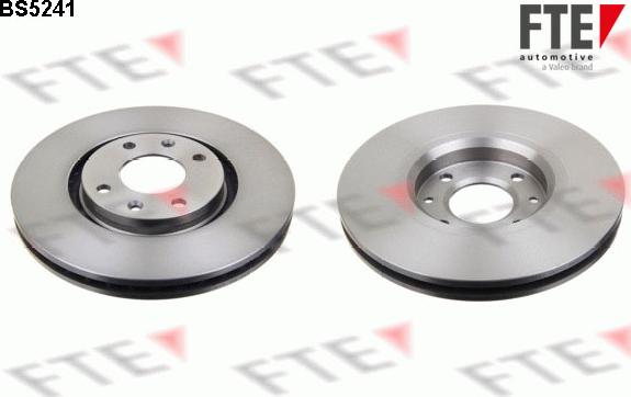 FTE 9072042 - Brake Disc autospares.lv